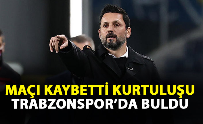 Fenerbahçe'nin teknik adamı Bulut kurtuluşu Trabzonspor'da aradı