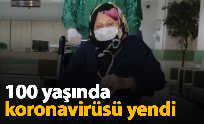 100 yaşında koronavirüsü yendi