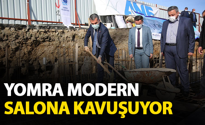 Yomra modern salona kavuşuyor