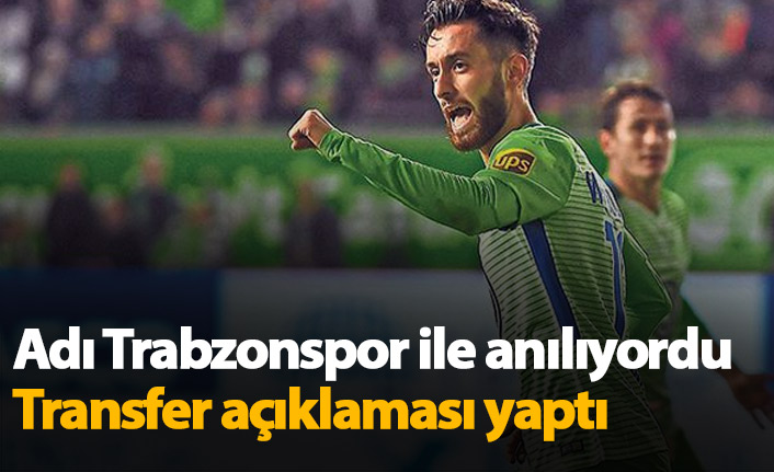 Trabzonspor ile anılan Yunus Mallı'dan transfer açıklaması