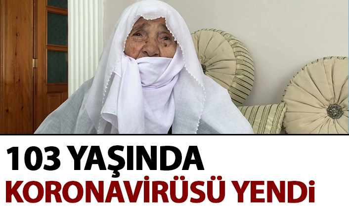 103 yaşında koronavirüsü yendi