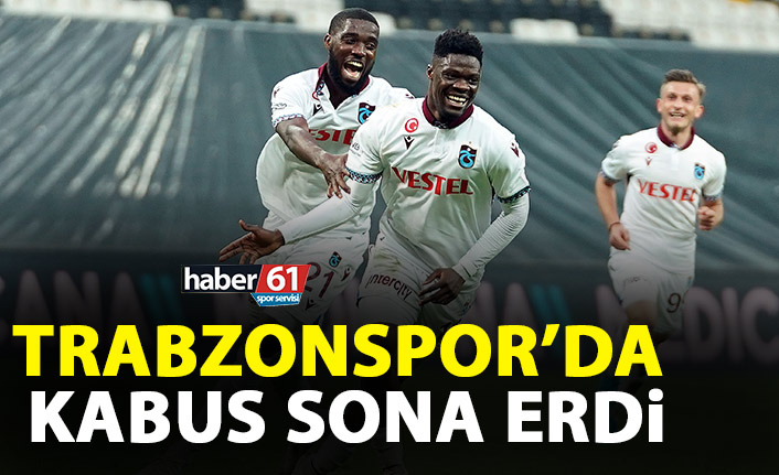 Trabzonspor’un kabusu sona erdi!