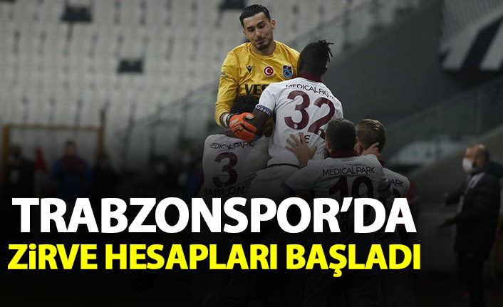 Trabzonspor’da zirve hesapları başladı