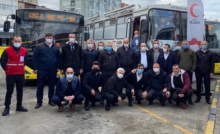 Büyükşehir otobüs şoförlerinden örnek davranış