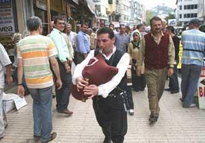 Rize'de İlginç Misafir