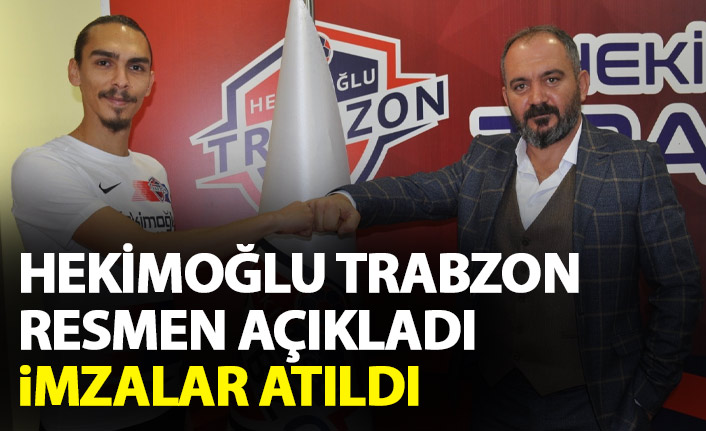 Hekimoğlu Trabzon yeni transferi ile imzaladı