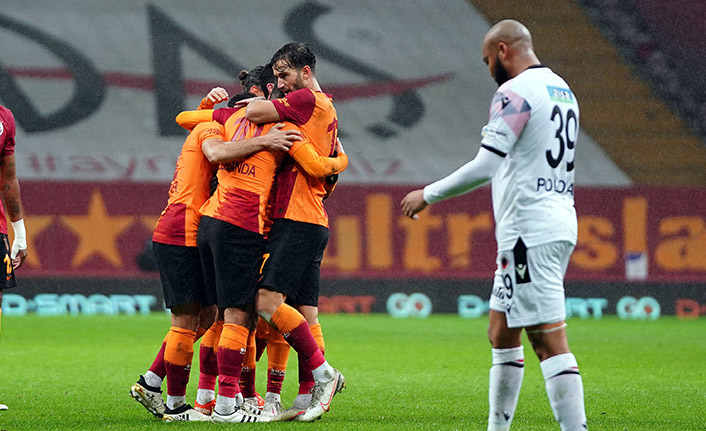 Galatasaray farklı kazandı