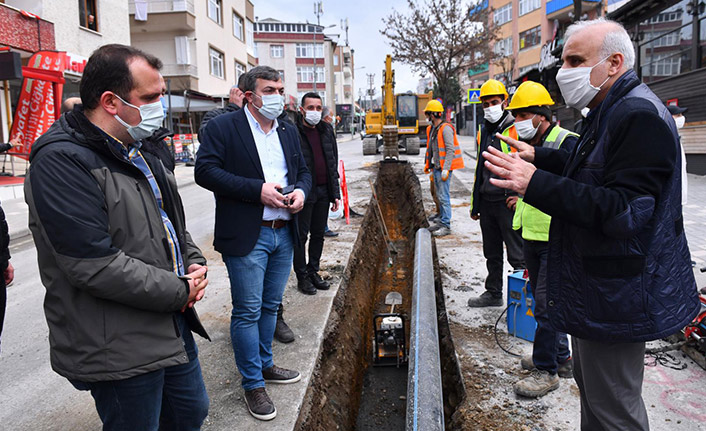 Trabzon'da 2020’de 354 KM içme suyu hattı