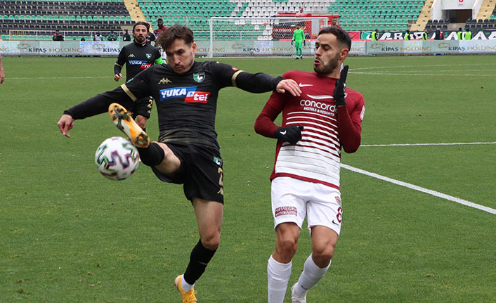 Denizlispor Hatayspor'a mağlup oldu