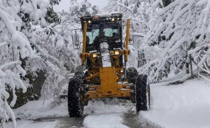 Giresun'da 94 köy yolu açıldı