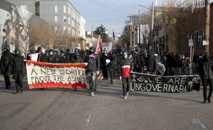 ABD'de Biden protestosu