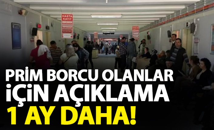 Prim borcu olanlar için açıklama geldi