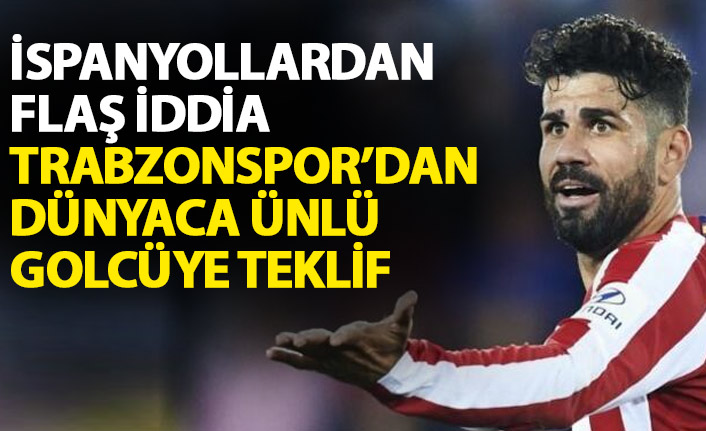 İspanyollardan bomba iddia! Dünyaca ünlü golcüyü Trabzonspor'a yazdılar