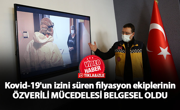 Trabzon'da filyasyon ekiplerinin mücadelesi belgesel oldu