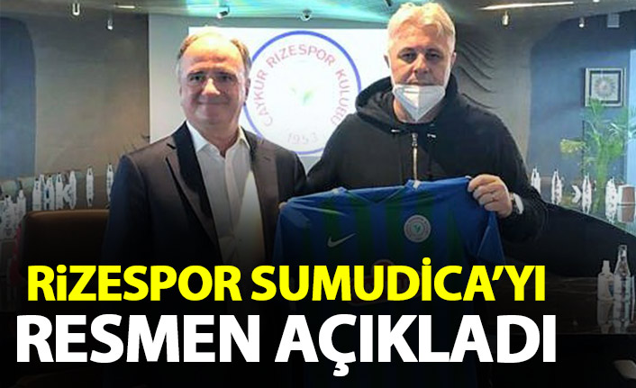 Rizespor Sumudica'yı resmen açıkladı