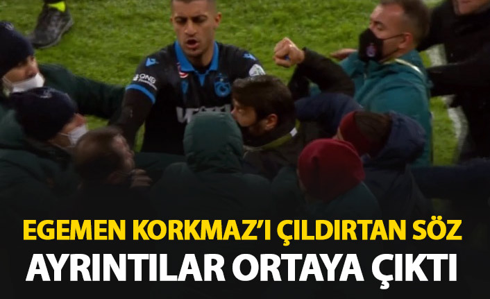 Egemen Korkmaz'ı çıldırtan söz! Ayrıntılar ortaya çıktı