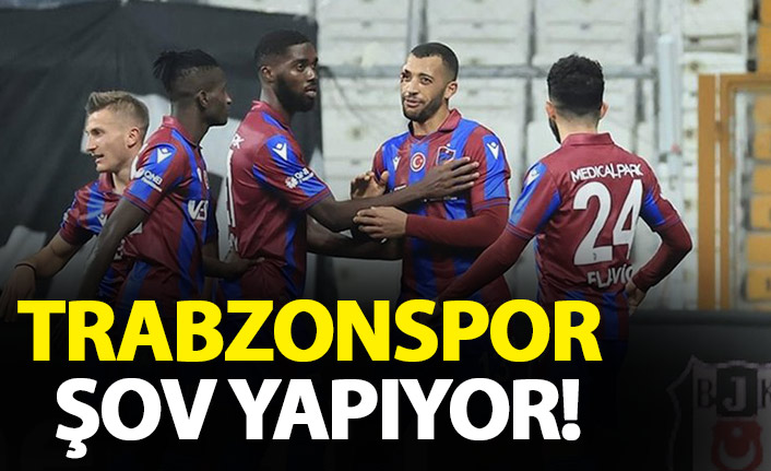 Trabzonspor deplasmanda coşuyor!