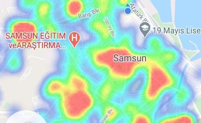 Samsun'da koronavirüs riski yükselişte