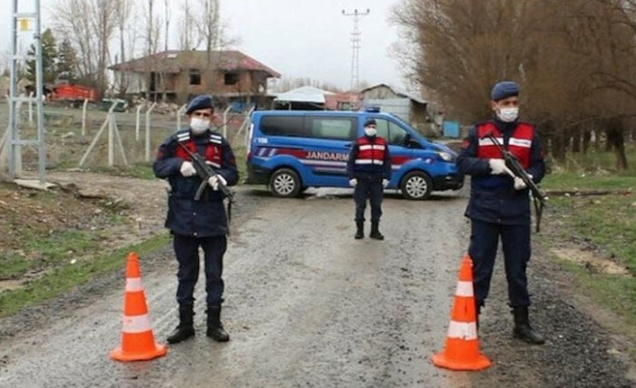 Gümüşhane’de bir mahalle karantinaya alındı