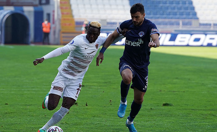 Kasımpaşa Hatayspor'a mağlup oldu