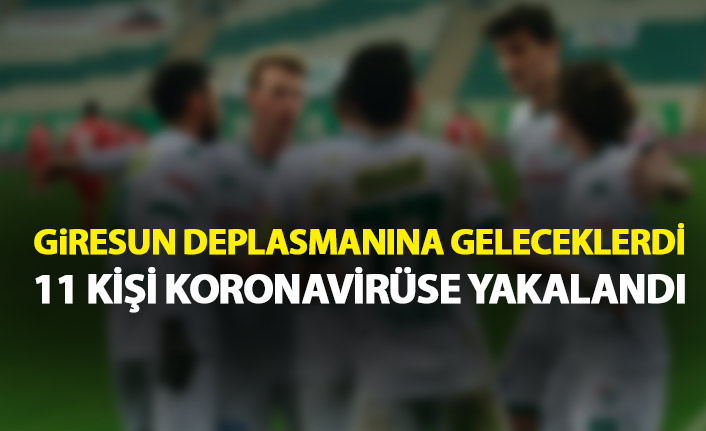 Bursaspor'da 11 kişide koronavirüs şoku!