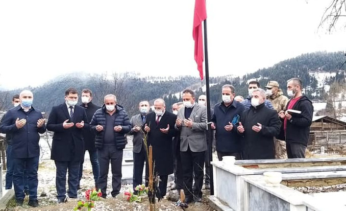 Artvin'de çığ şehidi unutulmadı