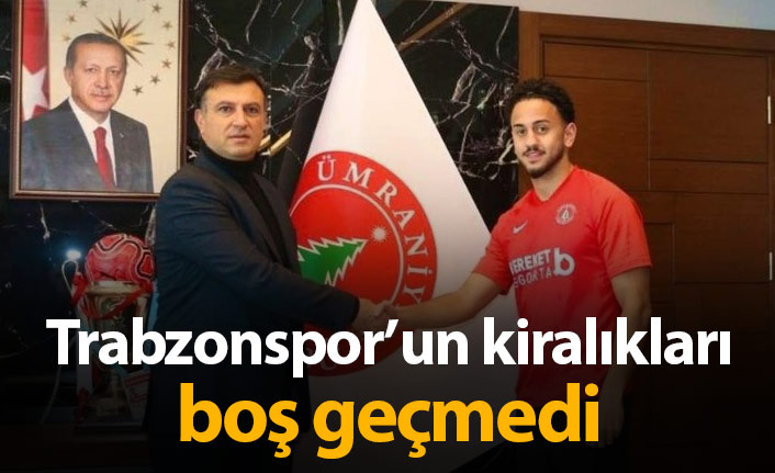 Trabzonspor'un kiralıkları boş geçmedi