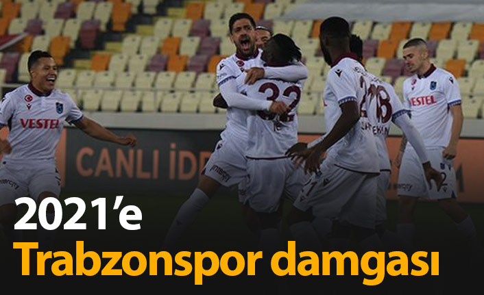 Trabzonspor 2021'e damga vurdu