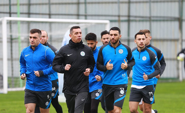 Çaykur Rizespor’da Sumudica'dan oyunculara uyarı