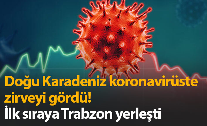 Doğu Karadeniz koronavirüs vakalarında zirvede!