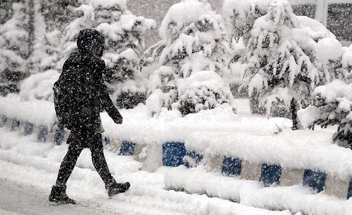 Trabzon'da okullarda eğitime kar engeli