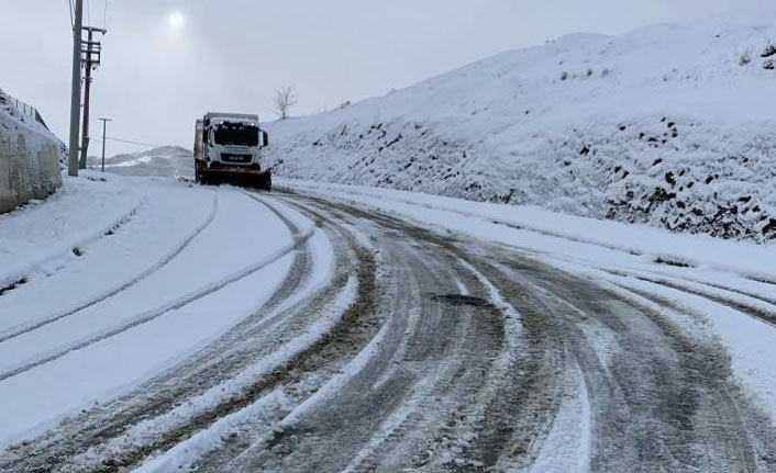 Doğu Karadeniz'i kar vurdu