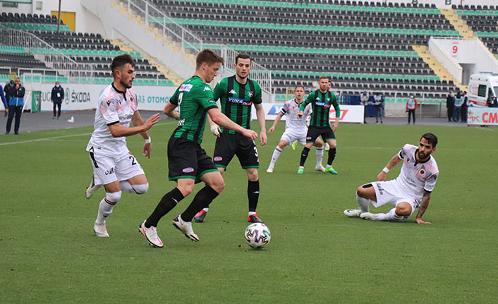 Denizlispor tek attı 3 aldı