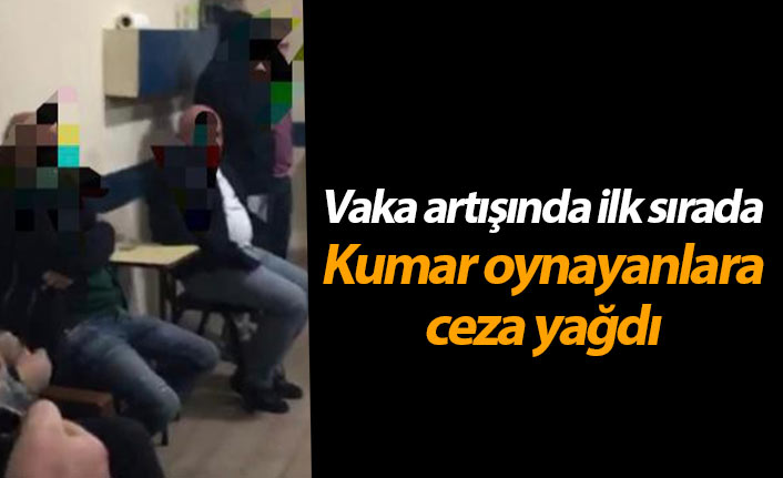 Ordu'da kumar oynayanlara ceza yağdı