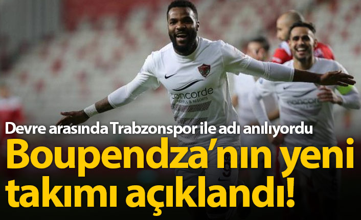 Boupendza'nın yeni takımı açıklandı