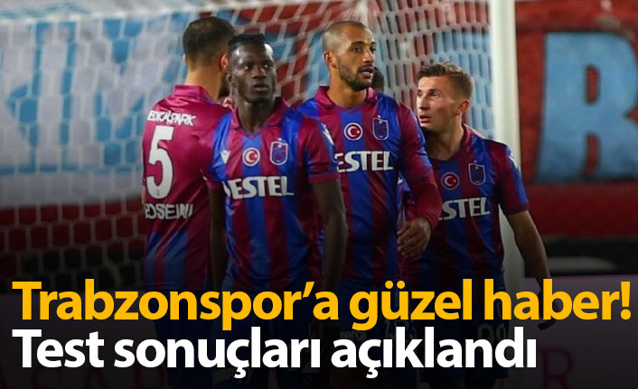 Trabzonspor'dan güzel haber