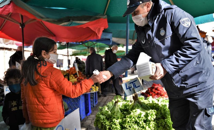 Ordu'da koronavirüs denetimleri sürüyor