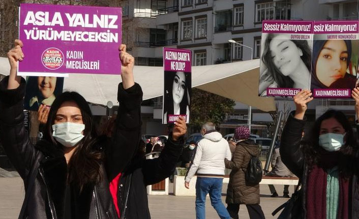 Ordu'da kadın cinayetlerine tepki