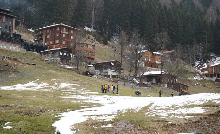 Ayder Yaylası en sakin günlerini yaşıyor