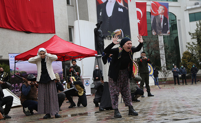 Özel izinle kurtuluş bayramı kutlaması