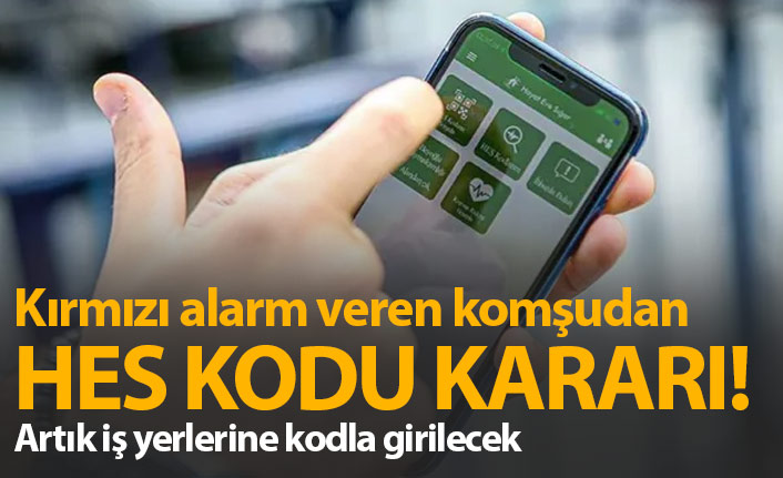 Giresun'da artık iş yerlerine HES Kodu ile girilecek