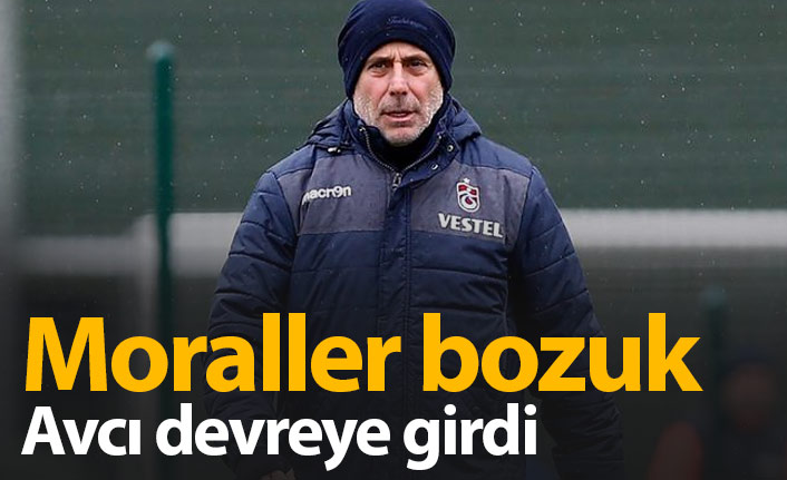 Trabzonspor'da Avcı moral depoluyor