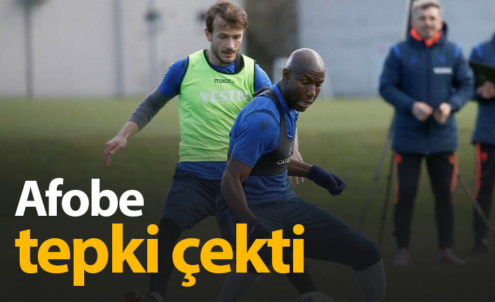 Afobe tepki topladı