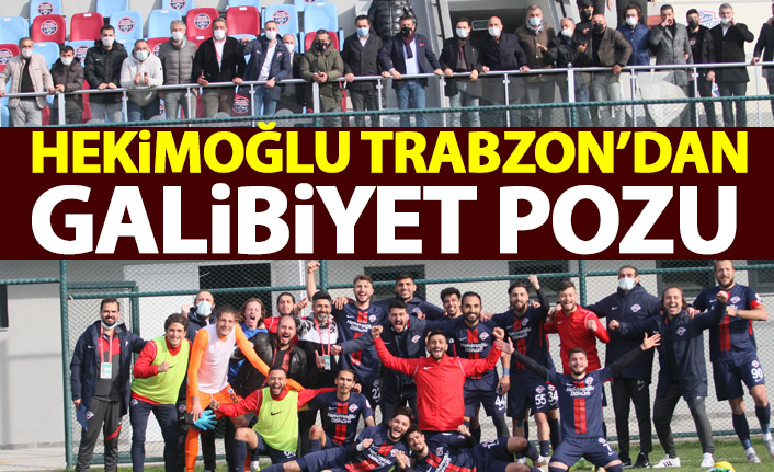 Hekimoğlu Trabzon 3 puanı aldı