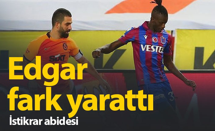 Edgar fark yarattı