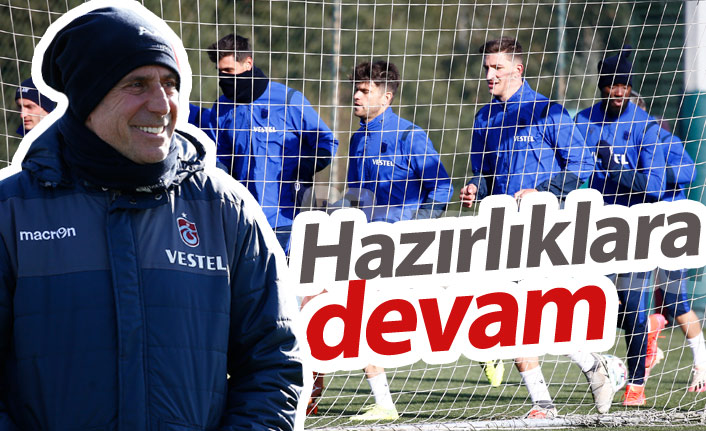 Trabzonspor Erzurum'a hazırlanıyor