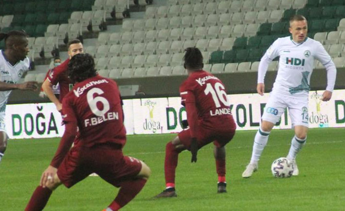 Giresunspor sahasında yenildi