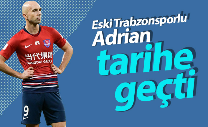 Eski Trabzonsporlu Adrian Mierzejewski tarihe geçti