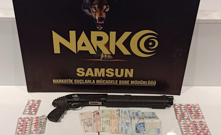 Samsun'da narkotik operasyonu