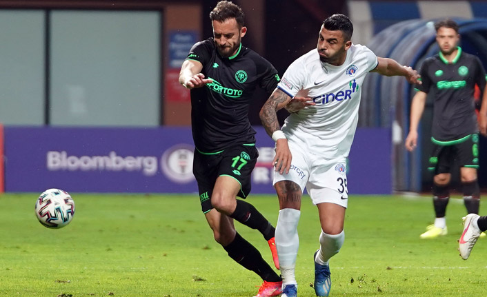 Kasımpaşa ile Konyaspor berabere